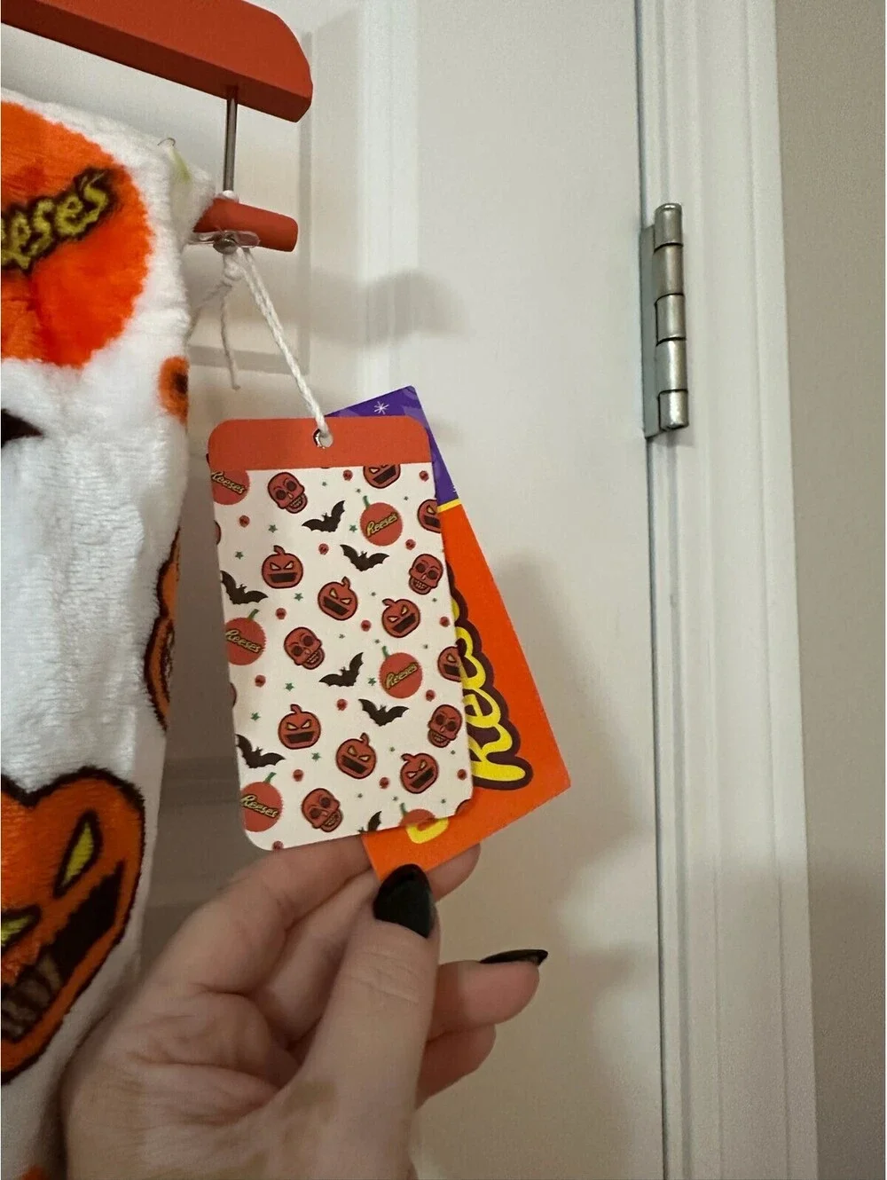 Reese's Halloween Oversized Plush Throw Blanket 60